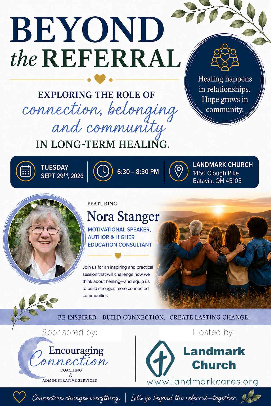 Beyond the Referral workshop flier